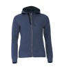 CLIQUE Classic Hoody Full Zip Women Sweatshirt personalisierbar