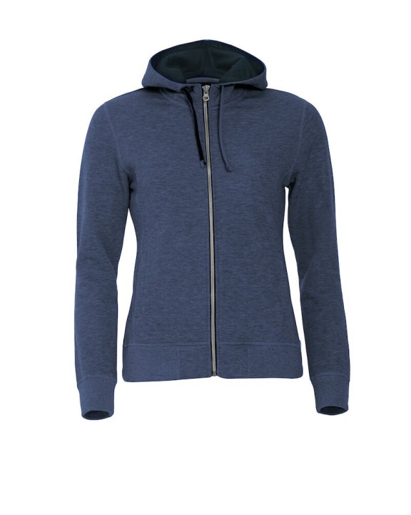 CLIQUE Classic Hoody Full Zip Women Sweatshirt personalisierbar