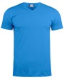 CLIQUE Basic-T V-neck T-Shirt personalisierbar