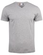CLIQUE Basic-T V-neck T-Shirt personalisierbar