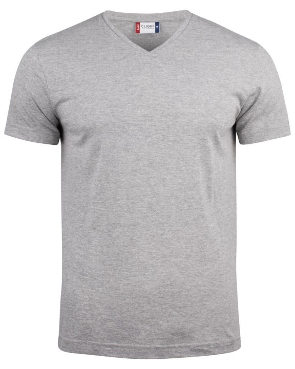 CLIQUE Basic-T V-neck T-Shirt personalisierbar