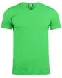 CLIQUE Basic-T V-neck T-Shirt personalisierbar