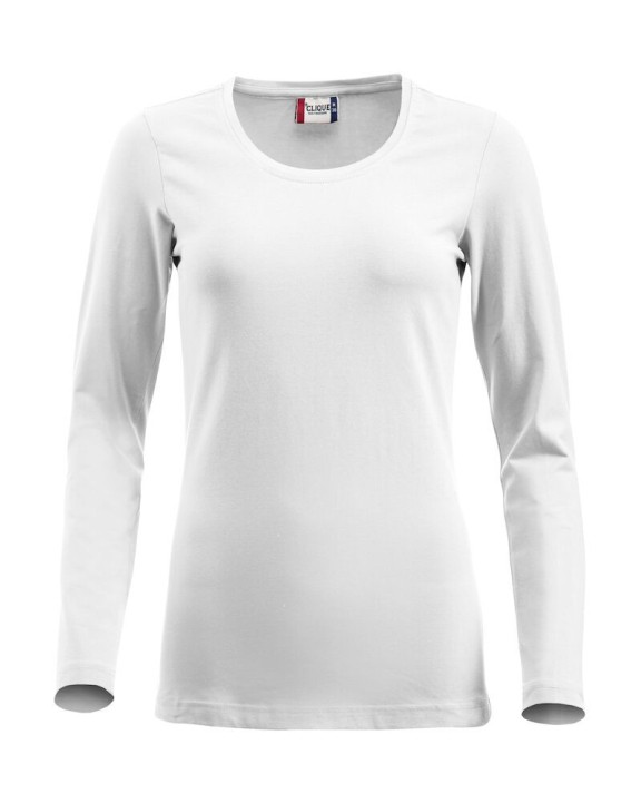 T-shirt CLIQUE Carolina L/S voor bedrukking &amp; borduring