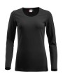 T-shirt CLIQUE Carolina L/S voor bedrukking &amp; borduring
