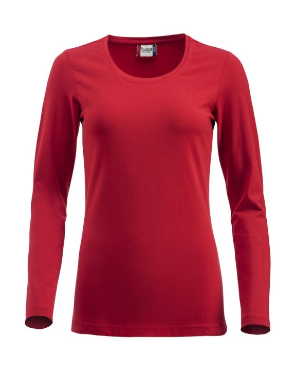 T-shirt CLIQUE Carolina L/S voor bedrukking &amp; borduring