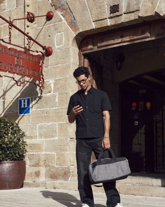 Tas & zak CLIQUE Melange Travel Bag voor bedrukking &amp; borduring
