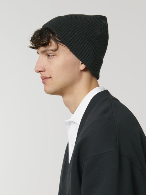 Bonnets à personnaliser STANLEY/STELLA Fisherman Beanie noir