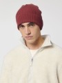 Bonnets, Écharpes & Gants à personnaliser STANLEY/STELLA Fisherman Beanie Red Earth