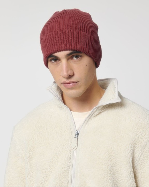 STANLEY/STELLA Fisherman Beanie Mütze, Schal & Handschuh personalisierbar