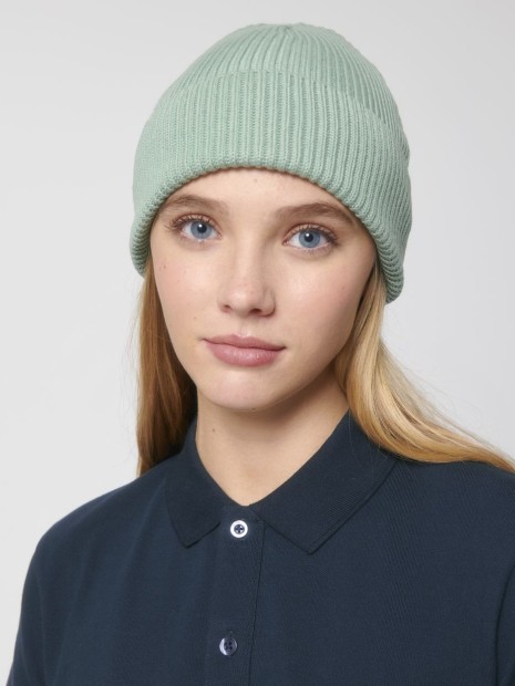 Bonnets, Écharpes & Gants à personnaliser STANLEY/STELLA Fisherman Beanie aloe
