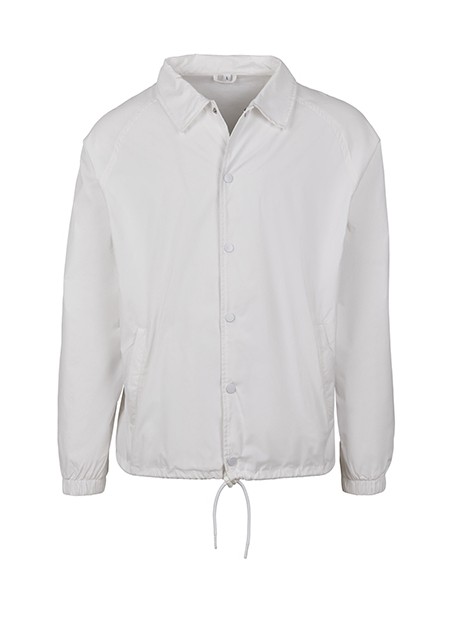 BUILD YOUR BRAND COACH JACKET blanc personnalisable