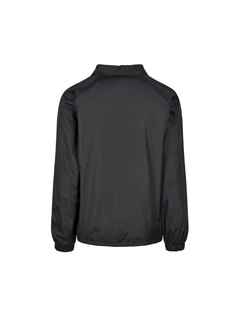 BUILD YOUR BRAND COACH JACKET noir personnalisable
