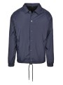 BUILD YOUR BRAND COACH JACKET bleu marine personnalisable