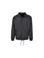BUILD YOUR BRAND COACH JACKET noir personnalisable