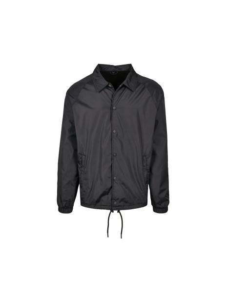 BUILD YOUR BRAND COACH JACKET noir personnalisable