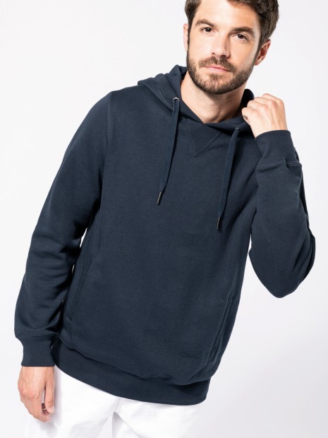 Sweat-shirts à personnaliser KARIBAN Sweat-shirt french terry écoresponsable à capuche unisexe 