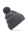 BEECHFIELD Bonnet Snowstar® en coton bio gris graphite personnalisable