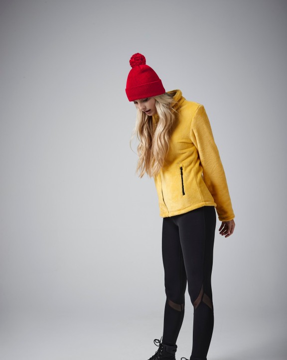BEECHFIELD Snowstar®-Mütze aus Bio-Baumwolle Mütze, Schal & Handschuh personalisierbar