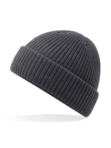 BEECHFIELD Bonnet thermique déperlant gris graphite personnalisable