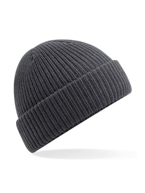 BEECHFIELD Bonnet thermique déperlant gris graphite personnalisable