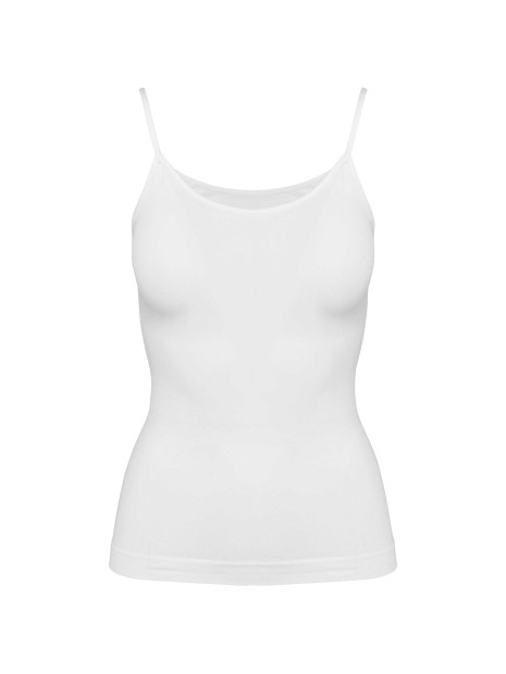 KARIBAN Débardeur écoresponsable sans couture fines bretelles femme  personnalisable