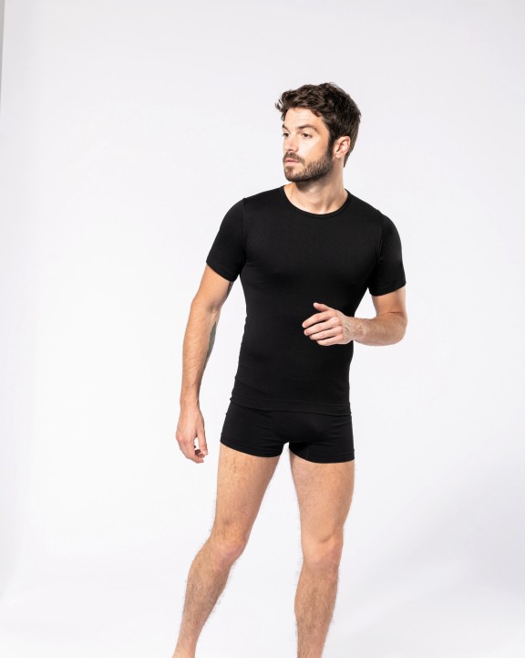 T-shirt personnalisable KARIBAN T-shirt seconde peau écoresponsable manches courtes homme