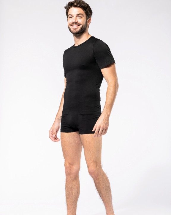 T-shirt personnalisable KARIBAN T-shirt seconde peau écoresponsable manches courtes homme