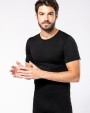 T-shirt personnalisable KARIBAN T-shirt seconde peau écoresponsable manches courtes homme