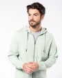 KARIBAN Umweltfreundliches Unisex-Kapuzensweatshirt mit Reißverschluss Sweatshirt personalisierbar