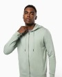 KARIBAN Umweltfreundliches Unisex-Kapuzensweatshirt mit Reißverschluss Sweatshirt personalisierbar