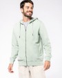 KARIBAN Umweltfreundliches Unisex-Kapuzensweatshirt mit Reißverschluss Sweatshirt personalisierbar