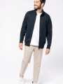 Sweat-shirts à personnaliser KARIBAN Veste molleton gratté homme 