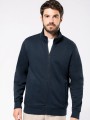 Sweat-shirts à personnaliser KARIBAN Veste molleton gratté homme 