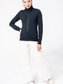 Sweat-shirts à personnaliser KARIBAN Veste molleton gratté femme 