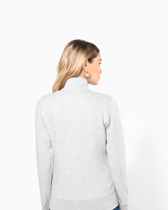 Sweat-shirt personnalisable KARIBAN Veste molleton gratté femme
