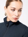 Sweat-shirts à personnaliser KARIBAN Veste molleton gratté femme 