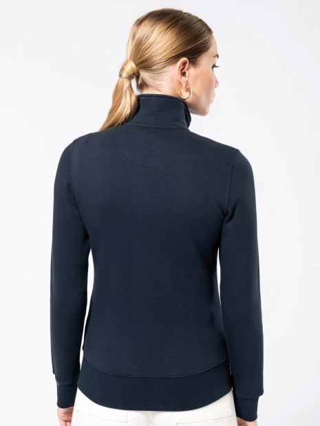Sweat-shirts à personnaliser KARIBAN Veste molleton gratté femme 