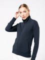Sweat-shirts à personnaliser KARIBAN Veste molleton gratté femme 