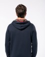 KARIBAN Unisex-Kapuzensweatshirt mit kontrastfarbener Kapuze und Motiven Sweatshirt personalisierbar
