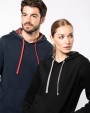 KARIBAN Unisex-Kapuzensweatshirt mit kontrastfarbener Kapuze und Motiven Sweatshirt personalisierbar