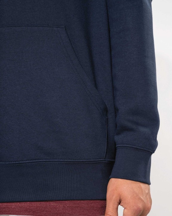 KARIBAN Unisex-Kapuzensweatshirt mit kontrastfarbener Kapuze und Motiven Sweatshirt personalisierbar