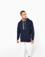 KARIBAN Unisex-Kapuzensweatshirt mit kontrastfarbener Kapuze und Motiven Sweatshirt personalisierbar