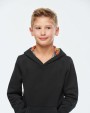KARIBAN Kapuzensweatshirt mit kontrastfarbener Kapuze und Motiven für Kinder Sweatshirt personalisierbar
