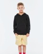 Sweater KARIBAN Unisex kindersweater met contrasterende capuchon met motief voor bedrukking &amp; borduring