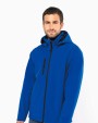Softshell personnalisable KARIBAN Veste Softshell 3 couches à capuche avec manches amovibles unisexe