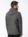 Softshells à personnaliser KARIBAN Veste Softshell 3 couches à capuche avec manches amovibles unisexe 