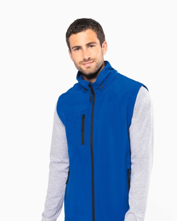 Softshell personnalisable KARIBAN Veste Softshell 3 couches à capuche avec manches amovibles unisexe