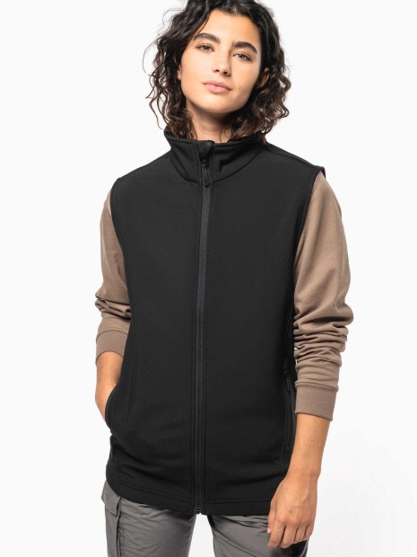 Vestes à personnaliser KARIBAN Bodywarmer softshell écoresponsable 2 couches unisexe 