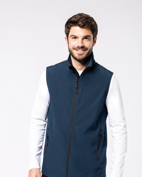 Veste personnalisable KARIBAN Bodywarmer softshell écoresponsable 2 couches unisexe