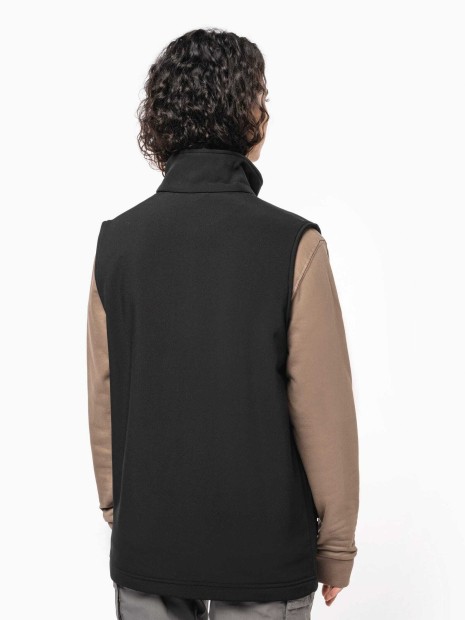 Vestes à personnaliser KARIBAN Bodywarmer softshell écoresponsable 2 couches unisexe 